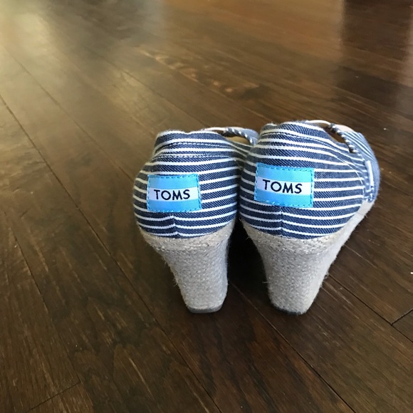 Toms canvas wedges - Picture 3 of 7